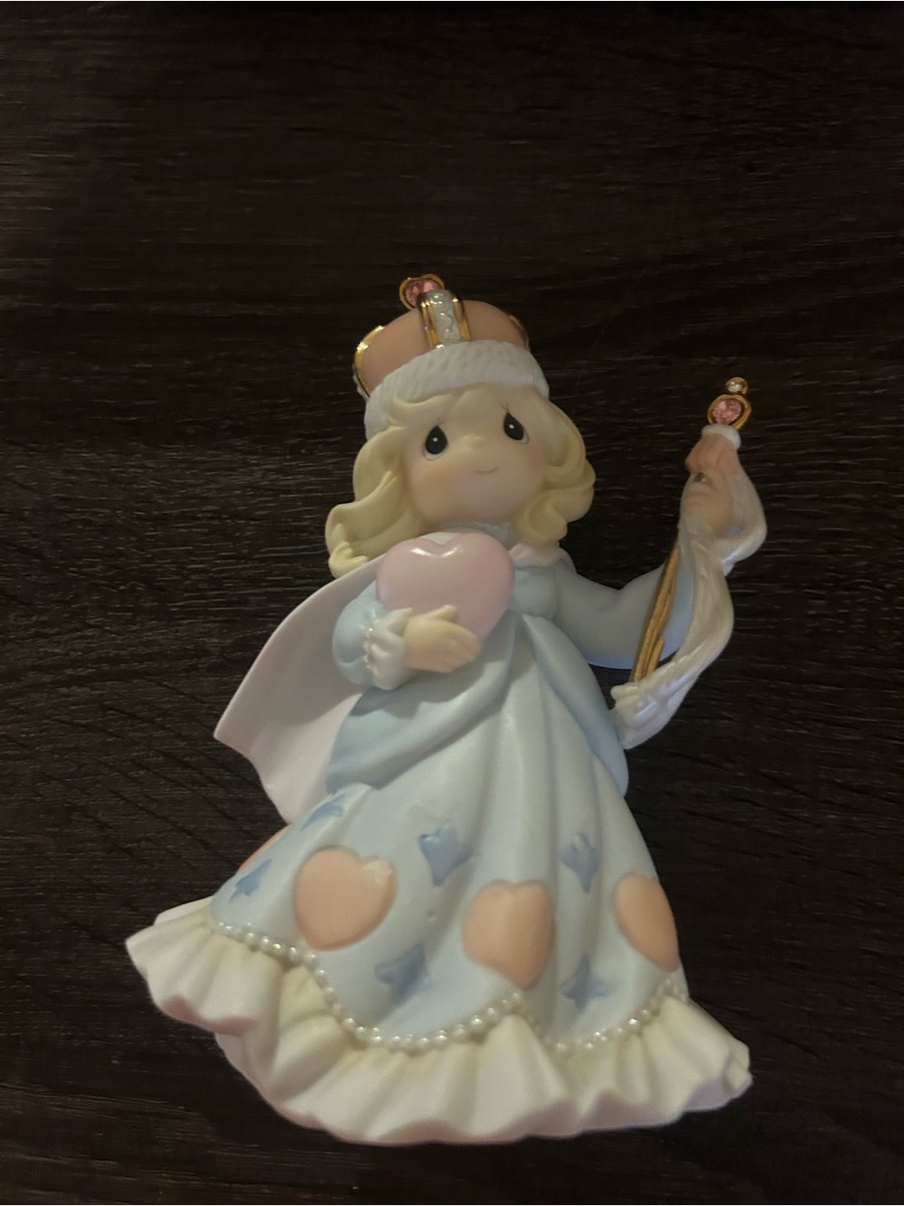 Porcelain Precious Moments You Are My Queen of Hearts @2000